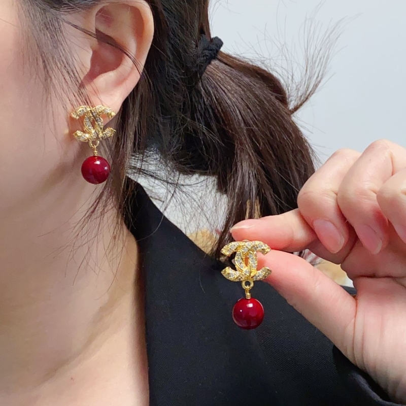 Ch**el earrings